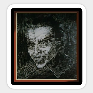 DRACULA AD 1972 Sticker